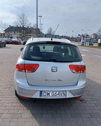 Seat Altea XL cena 13000 przebieg: 245000, rok produkcji 2008 z Wrocław małe 154